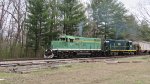 Ohio South Central Railroad (OSCR) 4537 & 104